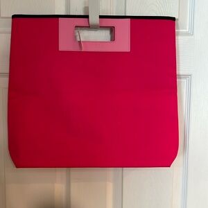 Clinique pink tote NWT